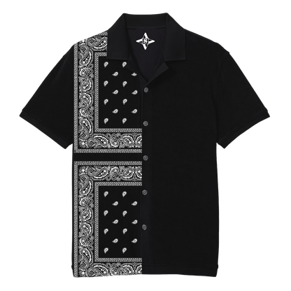 Black Paisley Shirt