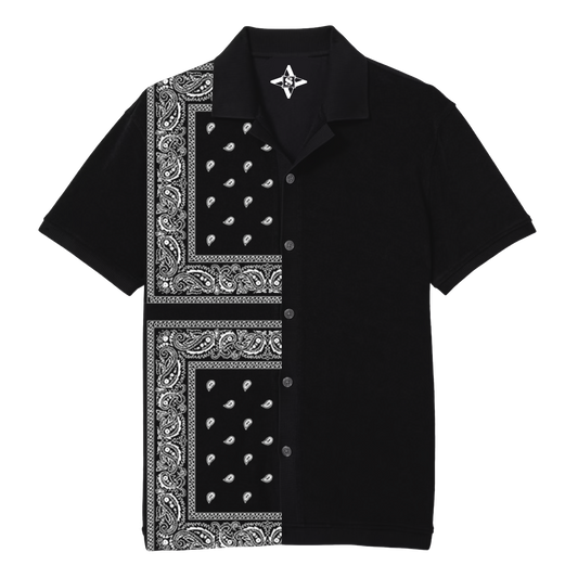 Black Paisley Shirt