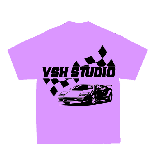 "Full Throttle" Tee (Pink)